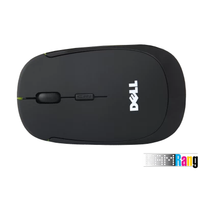 ماوس بی سیم  دل تخت رنگ مشکی کد D-350