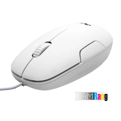 ماوس سیم دار ایسر رنگ سفید کد A-08