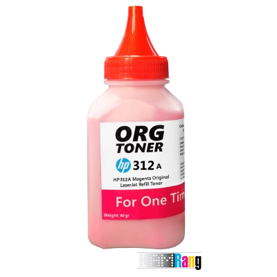 تونر 80 گرمی کارتریج لیزر رنگی اچ پی 312A قرمز