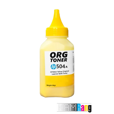 تونر 135 گرمی کارتریج لیزر رنگی اچ پی 504A زرد