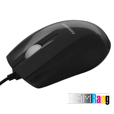 ماوس سیم دار فراسو رنگ مشکی کد 1190