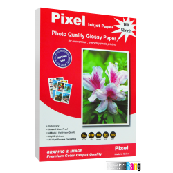 کاغذ فتوگلاسه Pixel سایز A4 وزن 200 گرم